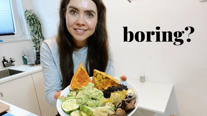 My repetitive balanced plant-based lunch