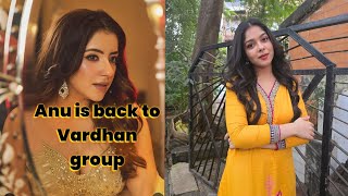 Anu Is Back To Vardhan Group