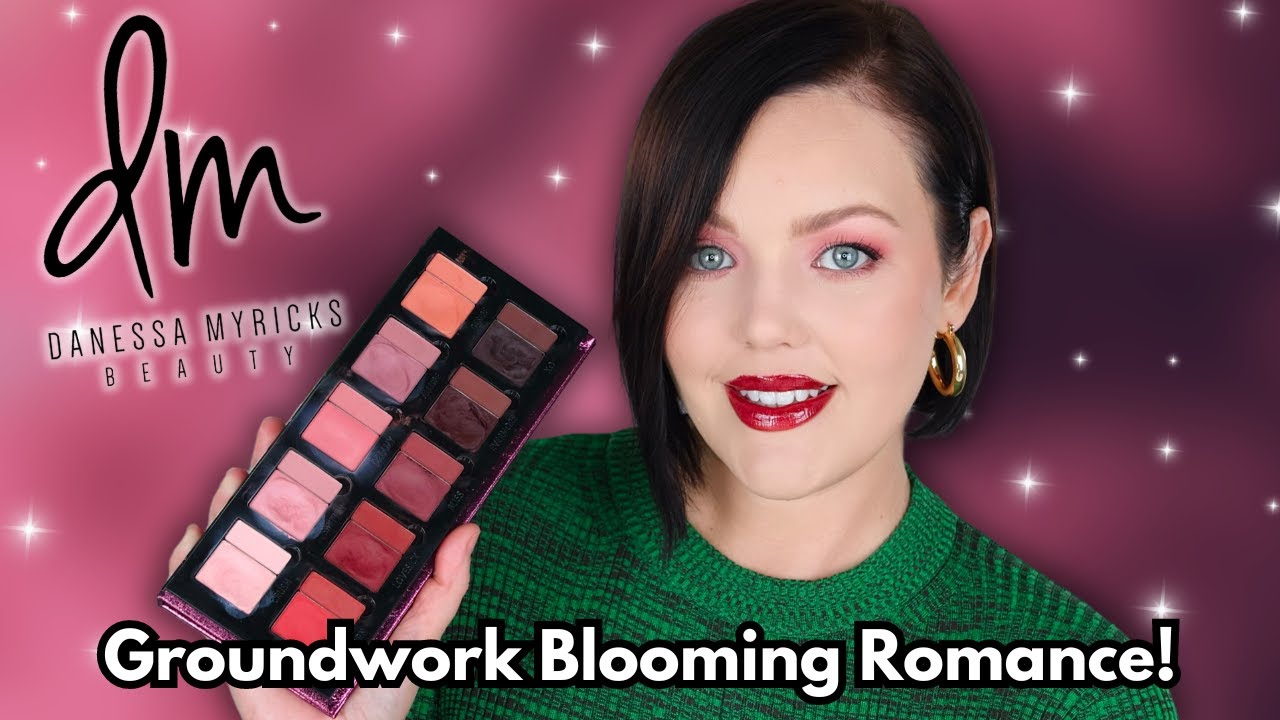 New Danessa Myricks Groundwork Blooming Romance Palette! Yes, I'm