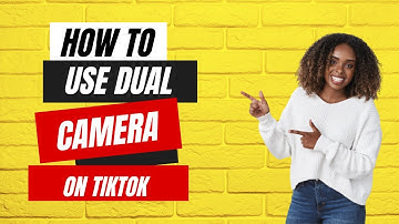 HOW TO USE DUAL CAMERA ON TIKTOK