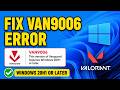 How To Fix Error VAN9006 This Version Of Vanguard Requires Windows 20H1 Or Later