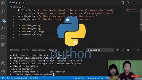 How to Code PYTHON: Format String Literals - Manipulate and Format String Data for Display in Python