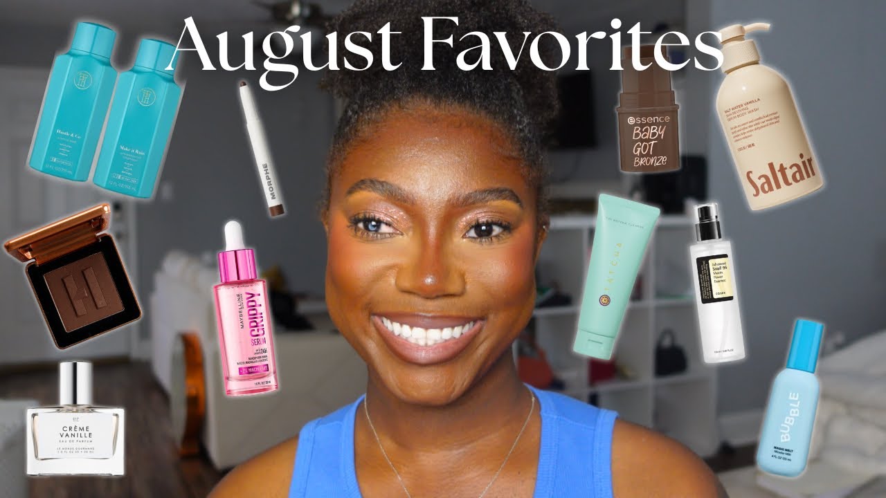 AUGUST FAVORITES 2025 | SKINCARE, MAKEUP, HYGIENE, & HAIR CARE MUST HAVES | DESTINY RUDD