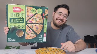 Aldis Salsa Verde Chicken Frozen Pizza REVIEW!