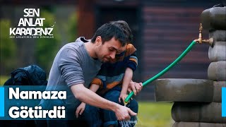 Tahir, Yiğit'i Namaza Götürdü! - Sen Anlat Karadeniz