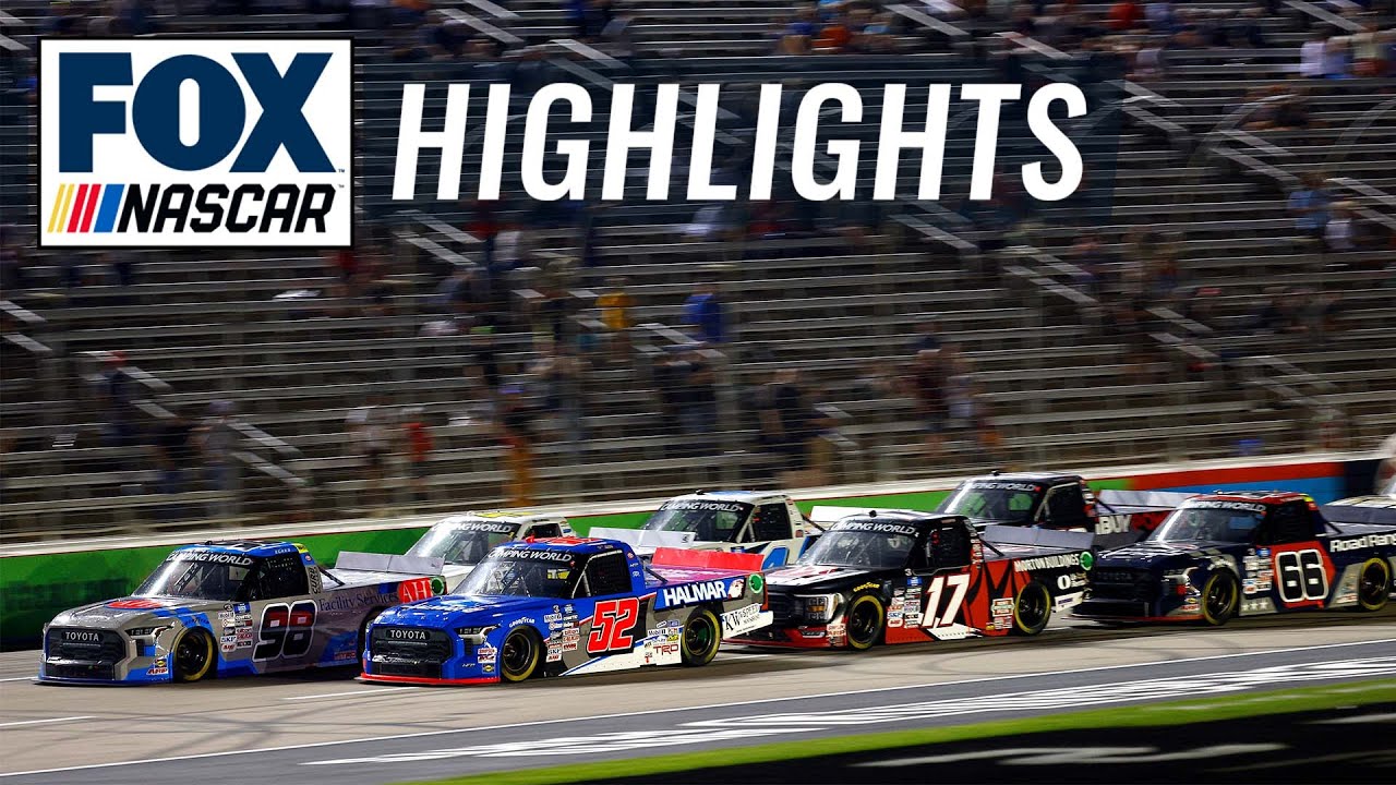 NASCAR Camping World Truck Series at Texas  NASCAR ON FOX HIGHLIGHTS 