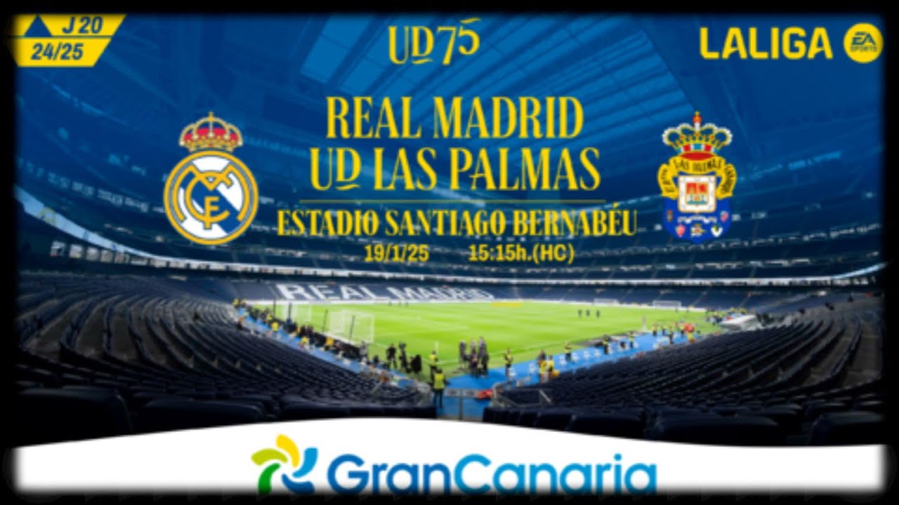 REAL MADRID vs UD LAS PALMAS | LA LIGA EA SPORTS | EA SPORTS FC 25 ...