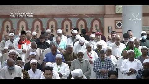 سورة المرسلات كاملة بصوت الشيخ حسين بن عبدالعزيز آل الشيخ من المسجد النبوي الشريف 