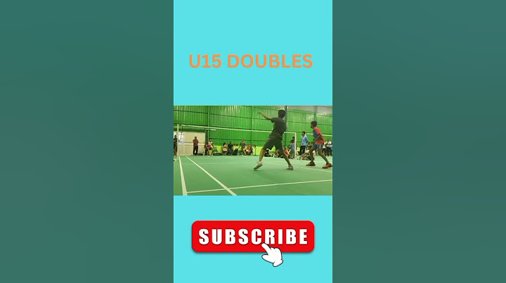 Incredible U15 Badminton Doubles Rally! 😲💥 | Fast & Furious Badminton Doubles – U15 Rising Talents!