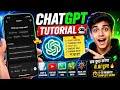 ChatGPT Mobile में कैसे Use करें? 😳 | Best AI App Tutorial 2026 🔥#youtube #tutorial video