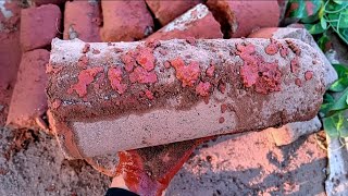 New Super Satisfying Black Grainy red sand cylinder Floor crumbling with Paste pouring  screenshot 5