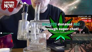 Decy273 : INSANE $2 dollas :3rd time donating insane  : High AF : King Bong 420 : Donation # 21