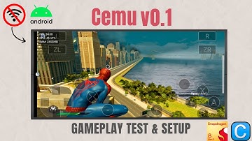 Cemu v 0.1 - The Amazing Spider Man 2 | Android Gameplay Test | Wii U Emulator | Snapdragon 8gen2