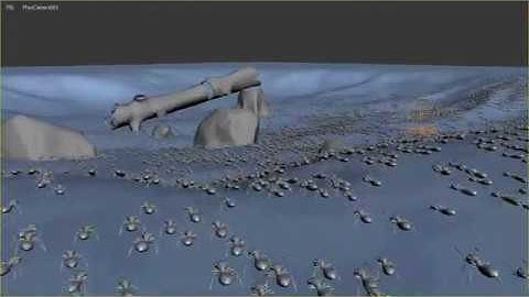3DS MAX - Tyflow Crowd System