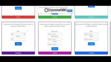Vídeo Demo - Figuras geométricas (Calculadora - React.js)