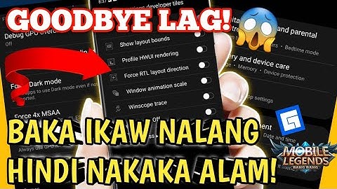GOODBYE LAG! 3 Simple Settings to Boost and Optimize ang Performance ng Andriod Device Mo! (Tagalog)