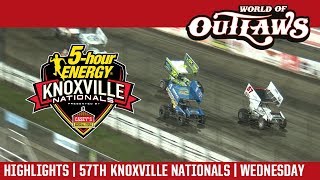 World of Outlaws Craftsman Sprint Cars Knoxville Nationals August 9, 2017 | HIGHLIGHTS