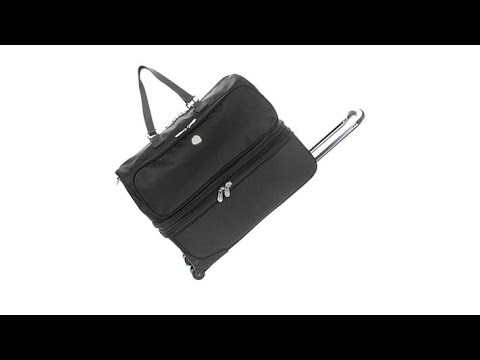 JOY First Class TuffTech Double Decker Wheeled Duffle - JOY First Class TuffTech Double Decker Wheeled Duffle