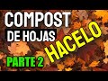 Cmo hacer compost 2 casero de hojas natural y organico      miradasbiologicas