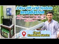 3 kva off grid system installation  bifacial solar panel  ernakulam   technic malayalam