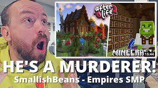 HE'S A MURDERER! SmallishBeans Giant Storage Room! (REACTION!) | Afterlife SMP | Ep.7