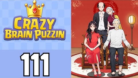 Crazy Brain Puzzle Level 111 Family Photo | Game Walkthrough