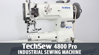 Techsew 860-2 Double Needle Post Bed Walking Foot Industrial Sewing Machine