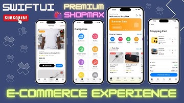 🛍️ ShopMax - Premium SwiftUI E-Commerce Experience