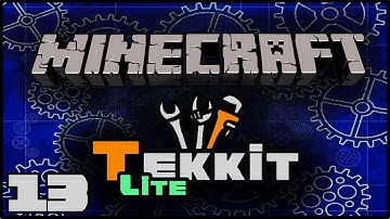 Minecraft: Tekkit Lite with Lewis - MMMPowersuits and MJ Production #13
