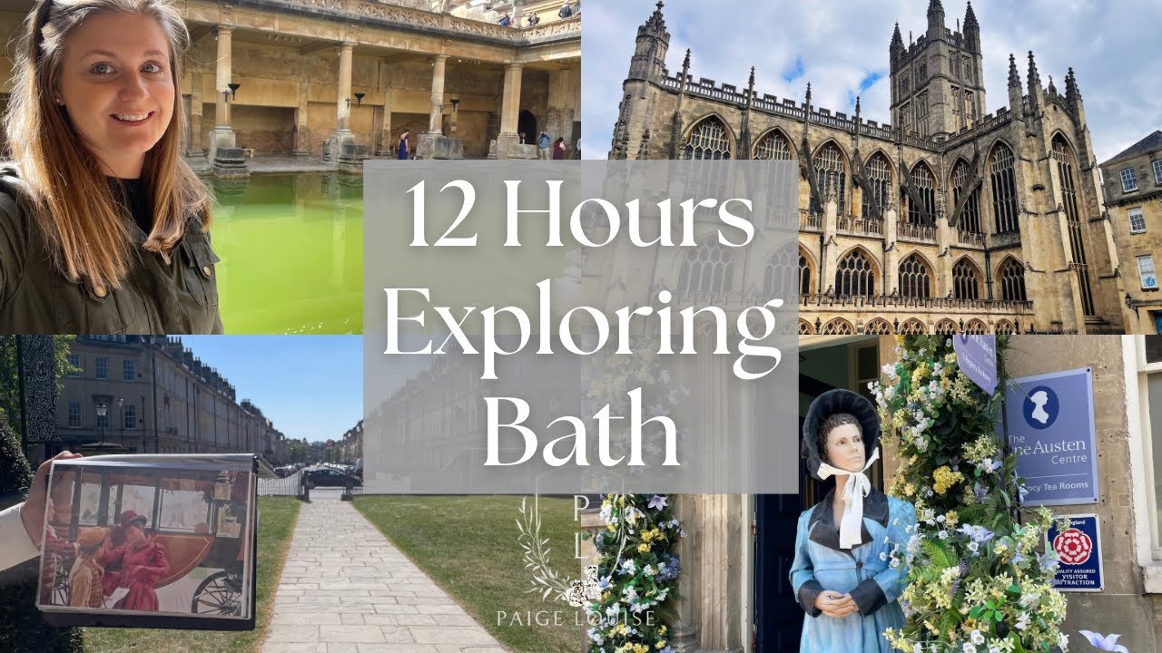 EXPLORING BATH IN 12 HOURS: Roman Baths, Bath Abbey, Bridgerton Filming Locations & more