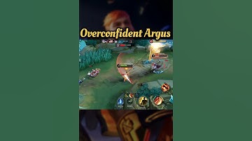Overconfident Argus #paquito #mobilelegends #shortsfeed