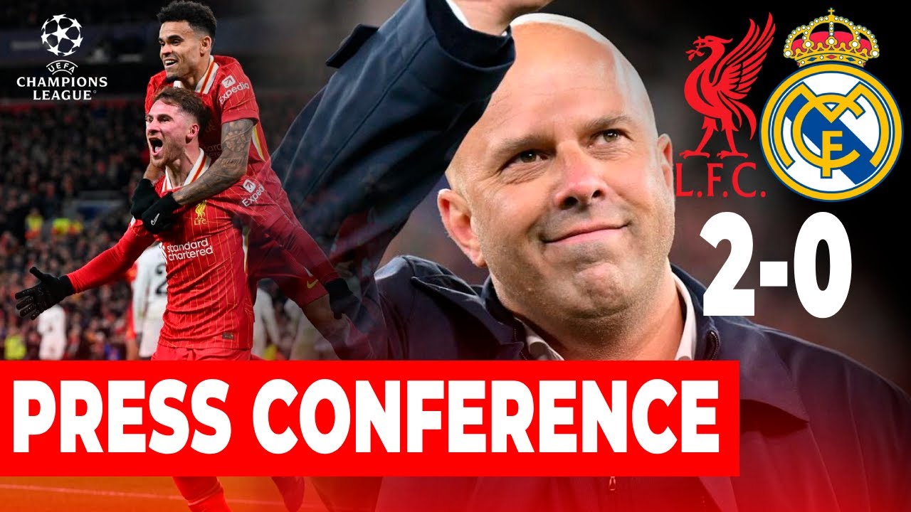Arne Slot Post-Match Press Conference | Liverpool 2 x 0 Real Madrid ...