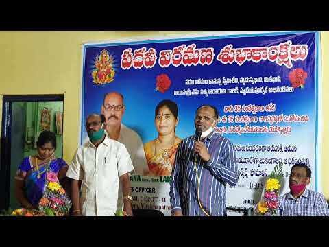 DM garu speech about SO - Satyanarayana Garu @ APSBCL - Vizag-II Depot