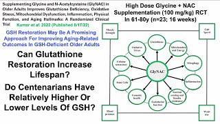 Glycine + N-Acetyl Cysteine Supplementation Increases Lifespan