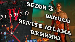 Diablo 4 | Sezon 3 Büyücü Level Atlama Build Kısım1 (1-33) | Başlangıç Rehberi