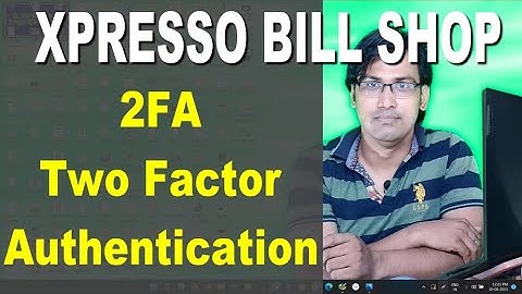 XPRESSO ROINET 2FA Two-Factor Authentication.