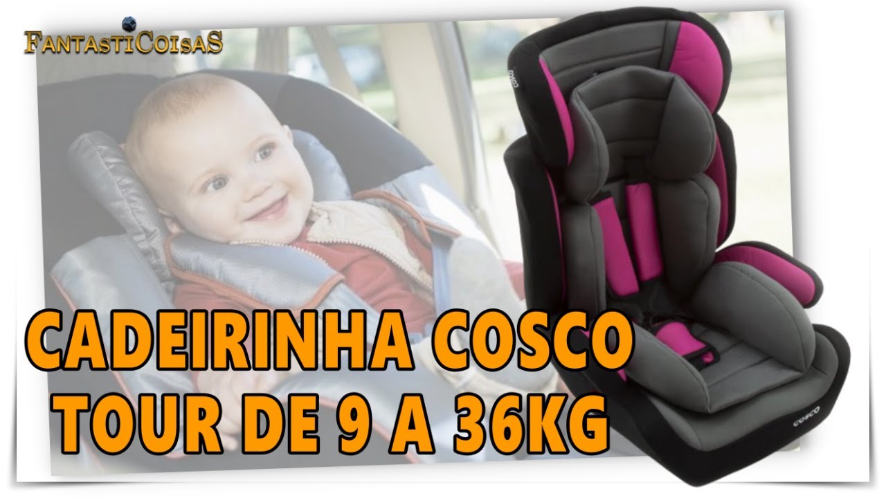 cadeirinha cosco tour como montar