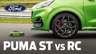 Real Ford Puma ST RACES Replica RC Car! Who Wins?