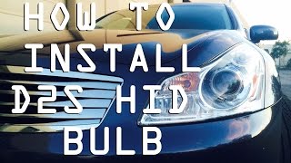 DIY: How to Install D2S HID Bulbs | Infiniti G35/G37 Sedan & Coupe (2007-2014 Models)