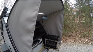 DIY Teardrop Camper Galley Wing Walls