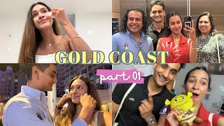 GOLD COAST ☀ vlog, family fun, surfer’s paradise, part 1 | Swetha & Ranith #vlog #family
