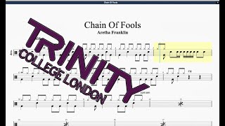 Chain Of Fools (2012 Syllabus) Trinity Grade 3 Drums