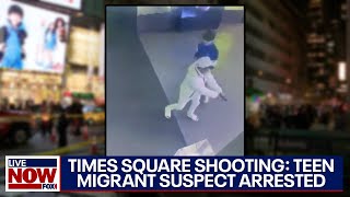 Times Square shooting: 15-year-old migrant suspect taken into custody | LiveNOW from FOX