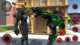 ボールロボット変身 vs シティロボットバトル - Android iOS ゲームプレイ screenshot 1