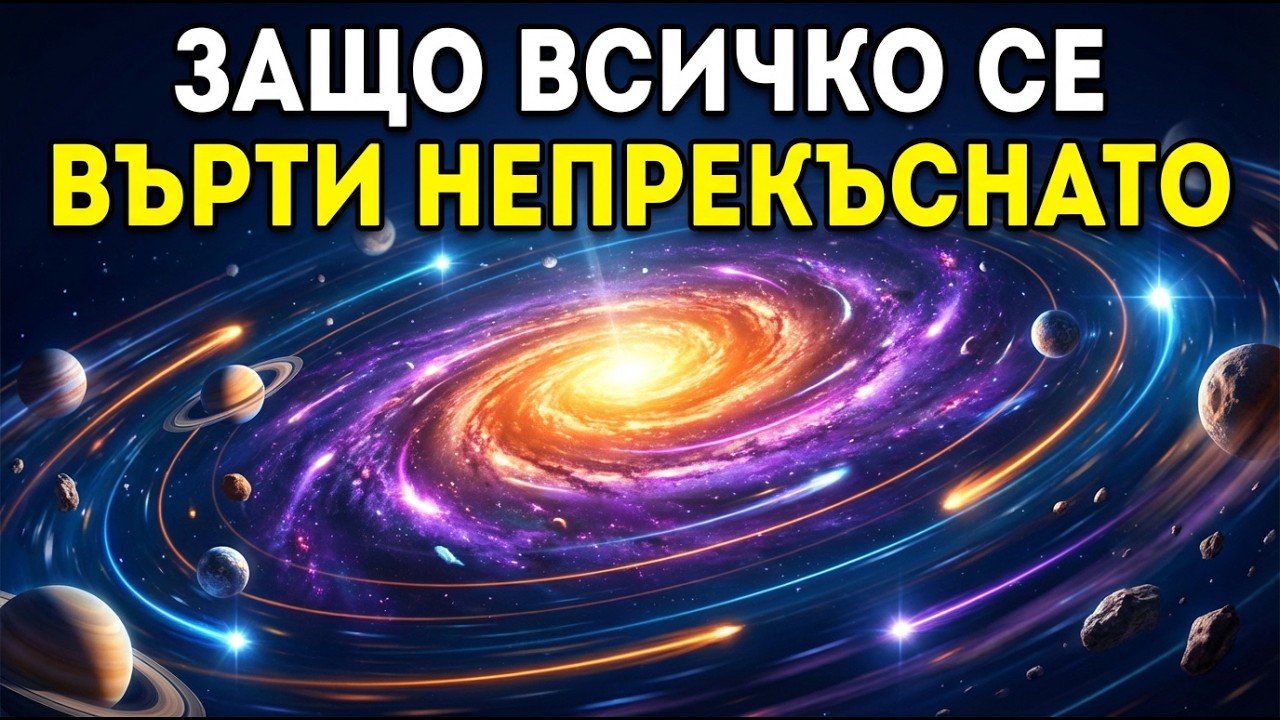 Защо ВСИЧКО във Вселената не спира да се върти? Скритият закон на космоса