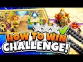 How to 3 star the golden sand and 3starry nights challenge clash of clans