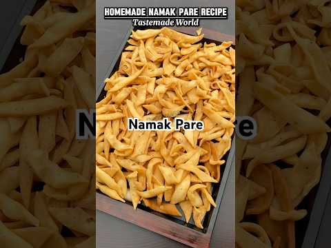 Homemade Namak Pare Recipe Shorts Crackers Namakpare Snacks Trending Tastemadeworld Mathri