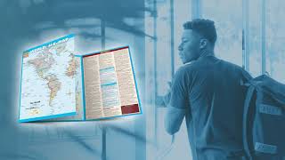 QuickStudy | World & U.S. Map Laminated Reference Guide