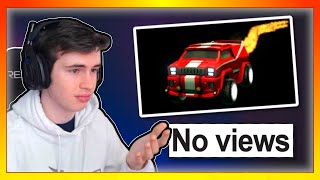 Reacting To Rocket League Videos With 0 VIEWS... (yikes)