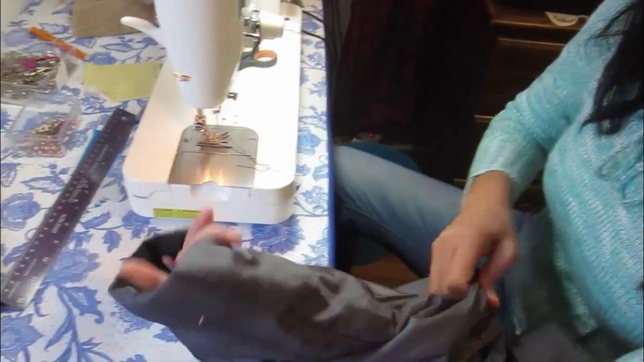 HOW TO SHORTEN THE SLEEVES OF A COAT THE EASY WAY. YouTube